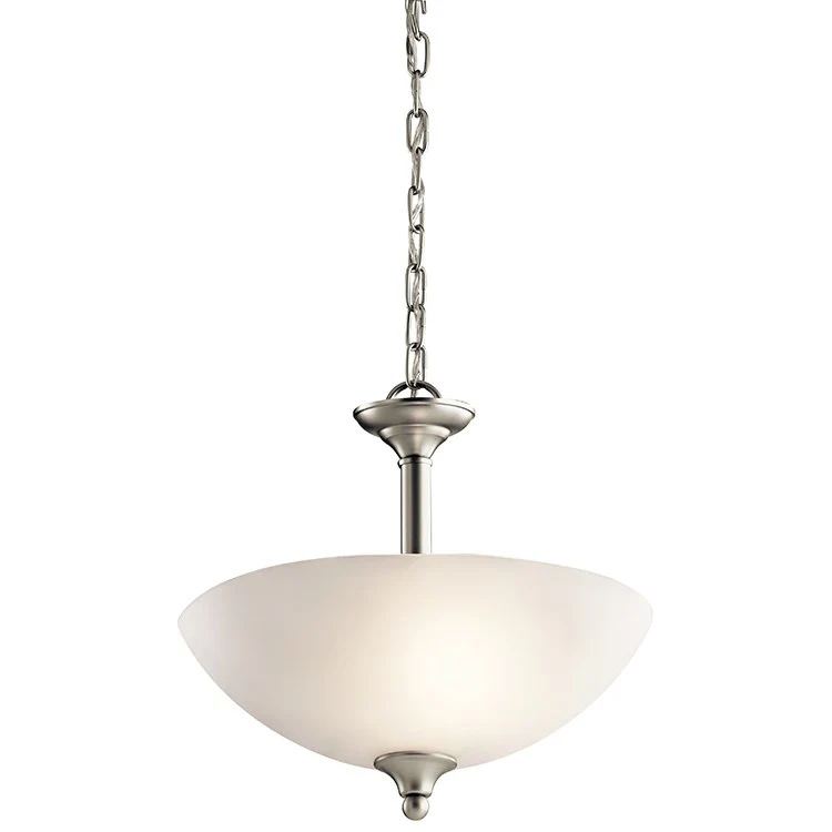 Jolie Two-Light Pendant/Semi-Flush Mount Ceiling Fixture - Frankwebs