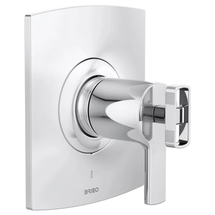 Thermostatic Trim Kintsu TempAssure Valve Only Trim 1 Less Handle Chrome ADA 1.75 Gallons per Minute Brass - Frankwebs