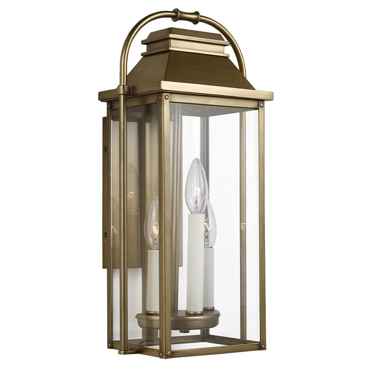 Wellsworth Three-Light Outdoor Wall Lantern - Frankwebs