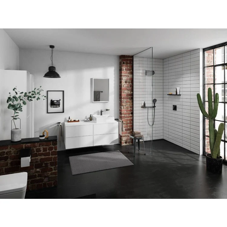 Towel Bar AddStoris 18 Inch Dual Matte Black Metal - Frankwebs