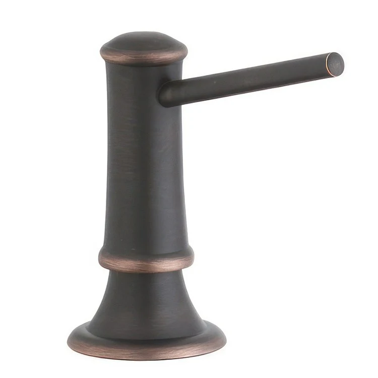 Soap Dispenser Explore Chrome Plastic Brass Plunger Dispenser 3-1/2 Inch - Frankwebs