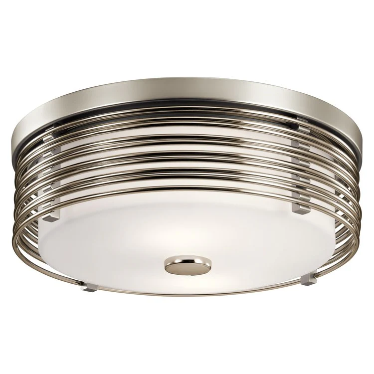 Bensimone Two-Light Flush Mount Ceiling Fixture - Frankwebs