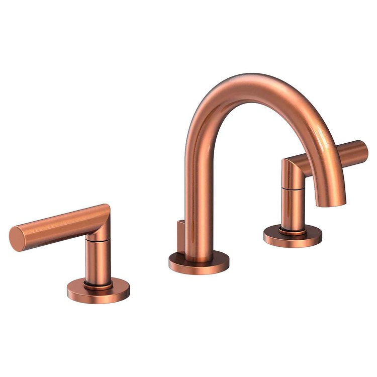 Lavatory Faucet Pavani Widespread 8 to 20 Inch Spread 2 Lever ADA Aged Brass 1.2 Gallons per Minute Brass Spout Height 3-1/8 Inch - Frankwebs