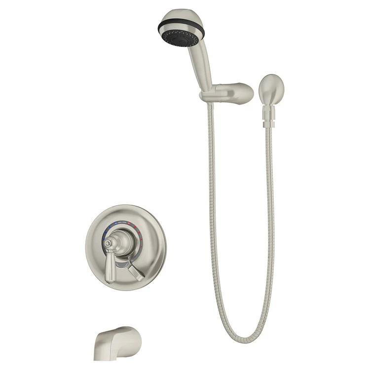 Tub and Shower Trim Allura for Test Cap Valve 1 Lever Satin Nickel CALGreen ADA 1.5 Gallons per Minute for S162 Series Temptrol VersaFlex Shower Valve - Frankwebs
