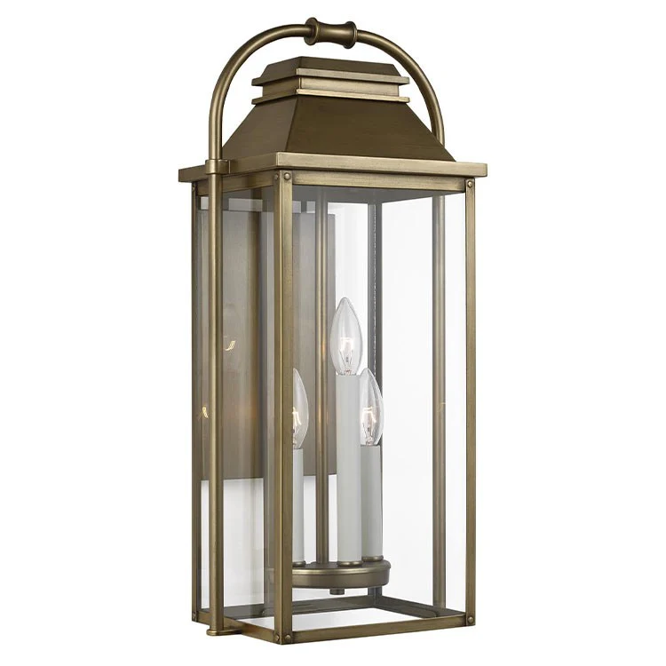 Wellsworth Three-Light Outdoor Wall Lantern - Frankwebs
