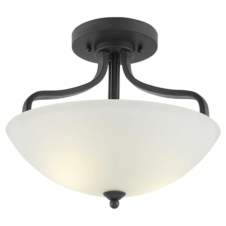 Laird Three-Light Convertible Semi-Flush Mount Ceiling Fixture/Pendant - Frankwebs