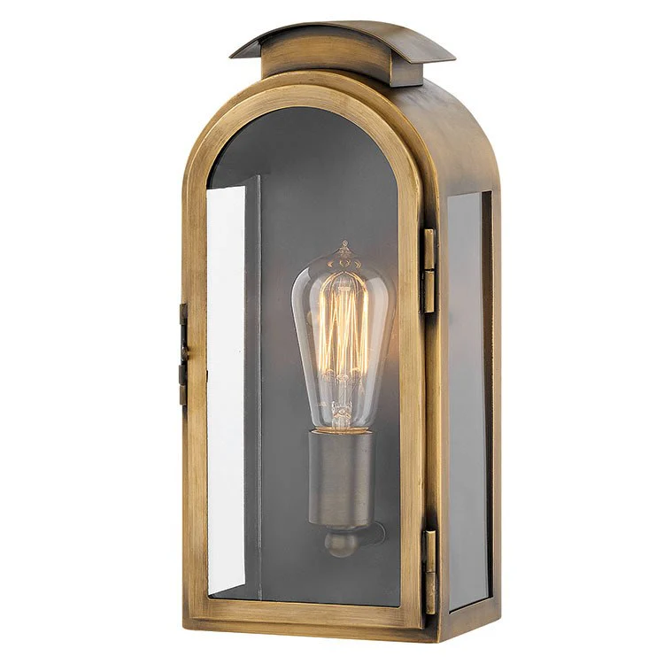 Rowley Single-Light Small Wall-Mount Lantern - Frankwebs