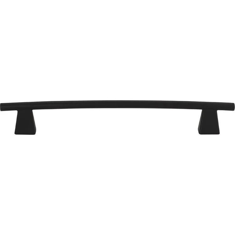 Drawer Pull Atlas Fulcrum Matte Black Zinc Alloy 6-5/16 Inch - Frankwebs