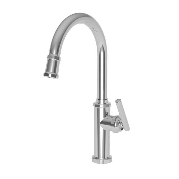 Kitchen Faucet Heaney 1 Lever ADA Matte White Pull Down Spout Height 10-3/4 Inch 1.8 Gallons per Minute - Frankwebs