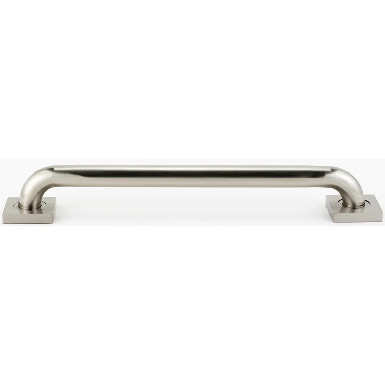 Grab Bar Bracket Contemporary II Bath Square 2-3/4 x 2-3/4 Inch Satin Nickel Brass ADA - Frankwebs