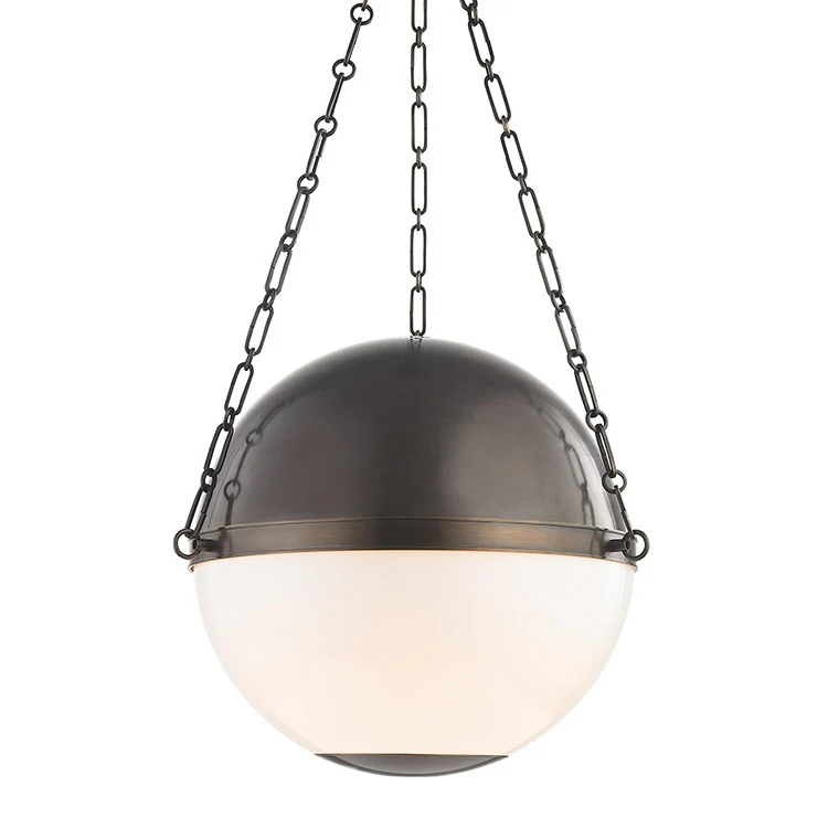 Sphere No.2 Three-Light Large Pendant by Mark D. Sikes - Frankwebs