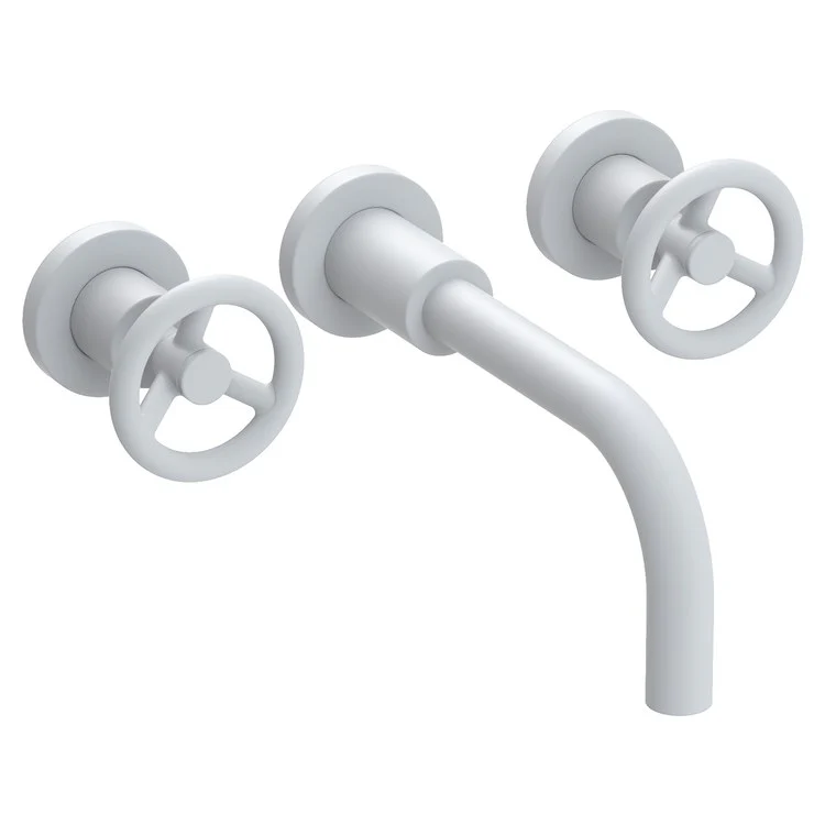 Slater Two Handle Wall-Mount Bathroom Faucet - Polished Gold PVD - Frankwebs