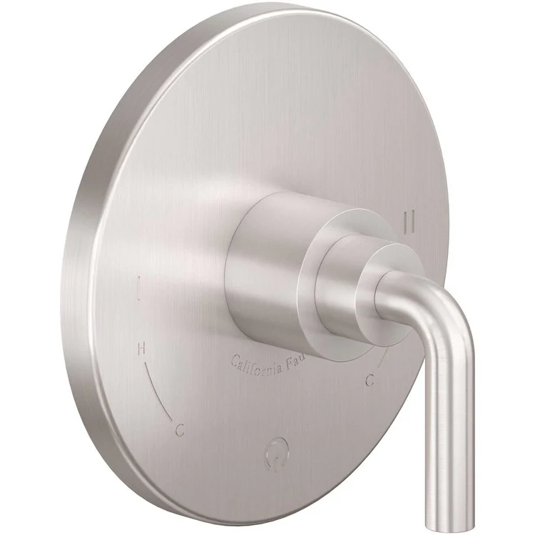 Pressure Balance Valve Trim Descanso Dual 1 Lever Satin Nickel ADA - Frankwebs