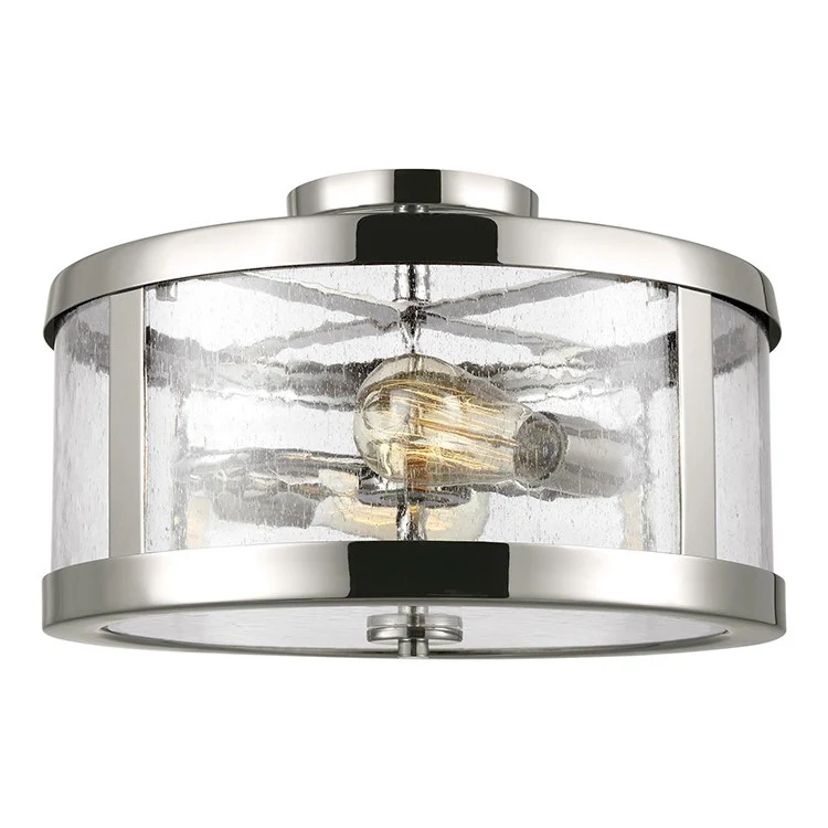 Harrow Two-Light Semi-Flush Mount Ceiling Fixture - Frankwebs