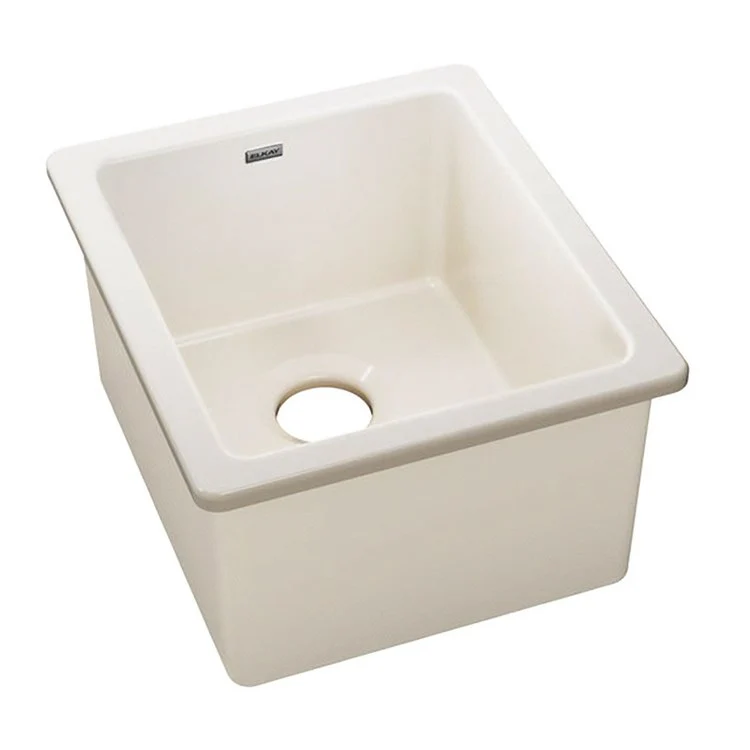 Bar Sink Fireclay 16 x 19 Inch Single Bowl Kitchen White Undermount Rectangle Drain Size 3-1/2 Inch - Frankwebs