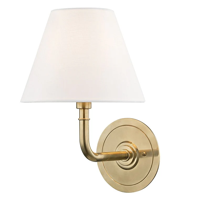 Signature No.1 Single-Light Wall Sconce by Mark D. Sikes - Frankwebs