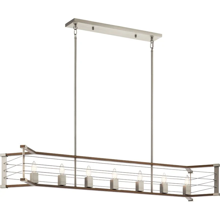 Lente Seven-Light Linear Chandelier - Frankwebs