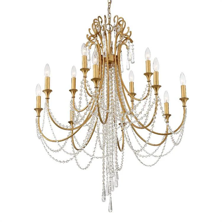 Arcadia Twelve-Light Chandelier - Frankwebs