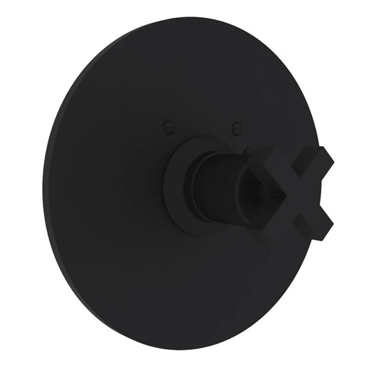 Thermostatic Trim Lombardia 3/4 Inch Without Volume Control 1 Cross Polished Chrome 12 Gallons per Minute Brass - Frankwebs