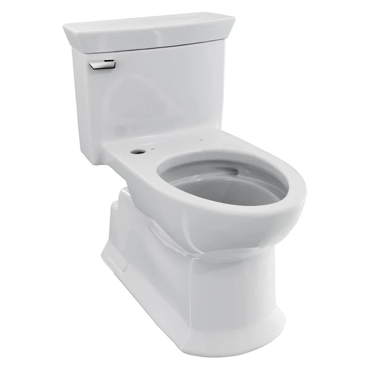 Toilet SOIREE 1PC Cotton Elongated WaterSense/cCPU Listed 1.28 Gallons per Minute Left Front - Frankwebs