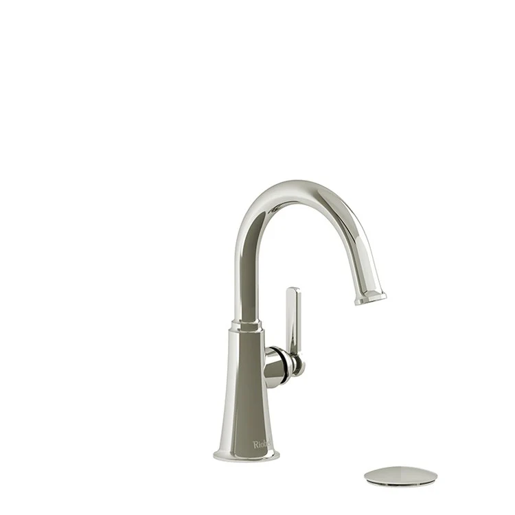 Lavatory Faucet Momenti 1 J-Shape ADA Polished Nickel 1.5 Gallons per Minute C-Spout - Frankwebs