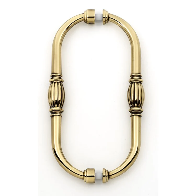 Pull Tuscany Back to Back Antique English Matte Brass 8 Inch 8-3/4 Inch 1-5/8 Inch - Frankwebs