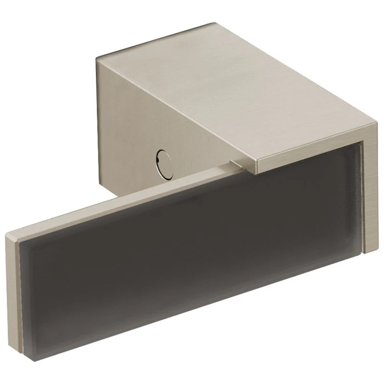 Handle Kit Siderna Zinc 2 Solar Gray Glass Lever Matte Black ADA for Wall Mount Tub Filler - Frankwebs