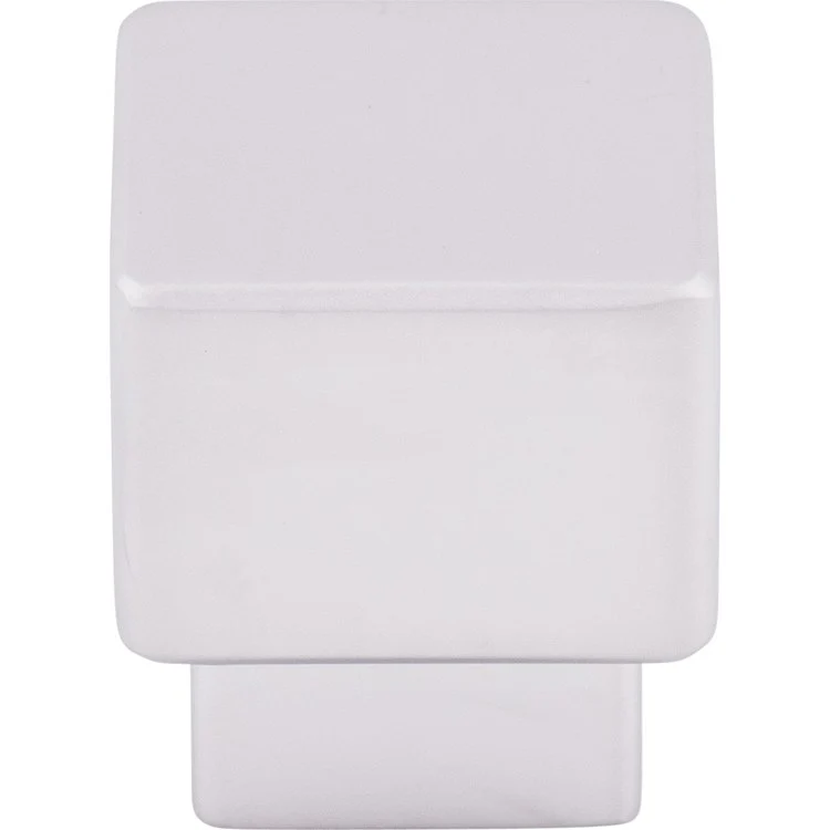 Knob Sanctuary Tapered Square Ash Gray Zinc Alloy 1 Inch 1-1/8 Inch - Frankwebs