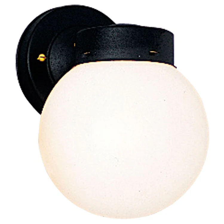 Single-Light Globe Utility Wall Lantern - Frankwebs