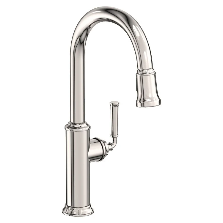 Kitchen Faucet Gavin 1 Lever ADA Polished Gold PVD Pull Down Spout Height 10-3/8 Inch 1.8 Gallons per Minute - Frankwebs
