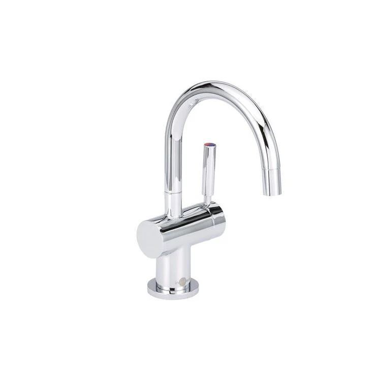 Hot Water Dispenser Indulge Modern Instant Faucet 1 Lever 1 Hole Chrome Swivel - Frankwebs