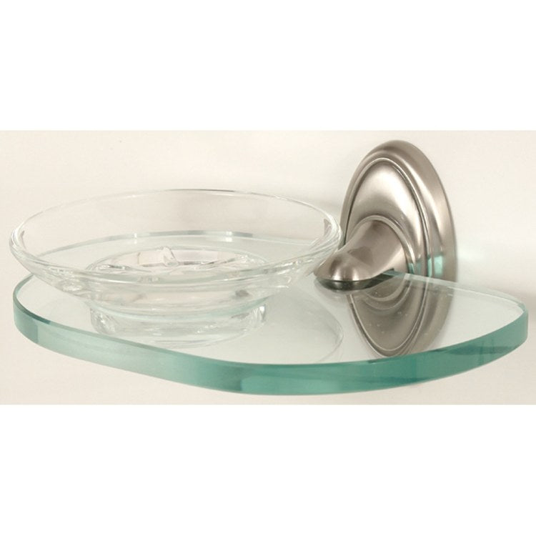Soap Dish Classic Traditional Bath Satin Nickel Concealed Wall Mount 5-1/8 x 6-5/8 x 3-1/2 Inch - Frankwebs