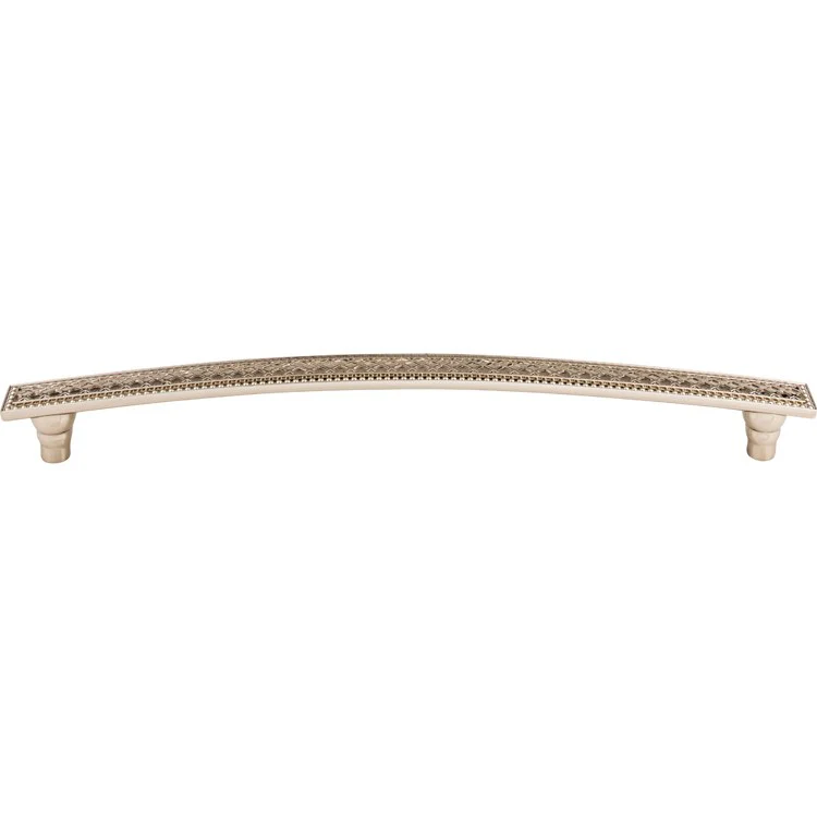 Pull Trevi for Decorative Hardware Patina Rouge Zinc Alloy 12 Inch - Frankwebs