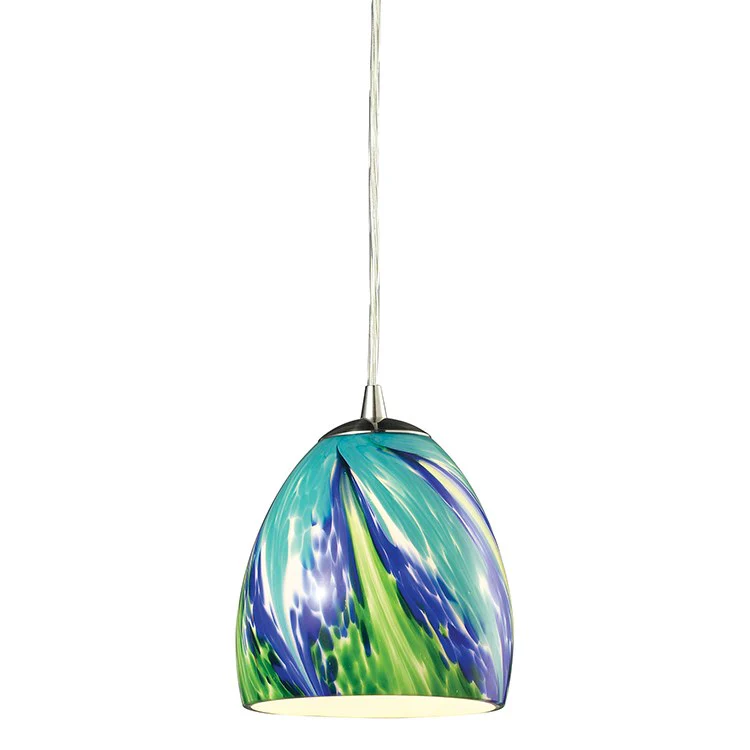 Colorwave Single-Light Pendant - Frankwebs