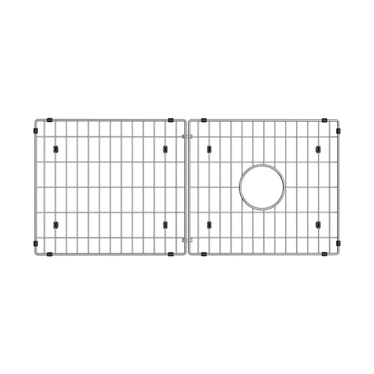 Sink Grid Bottom Grid 33 x 15 Inch Stainless Steel for Fits Bowl Size 34-25/64x16-3/16 Inch - Frankwebs