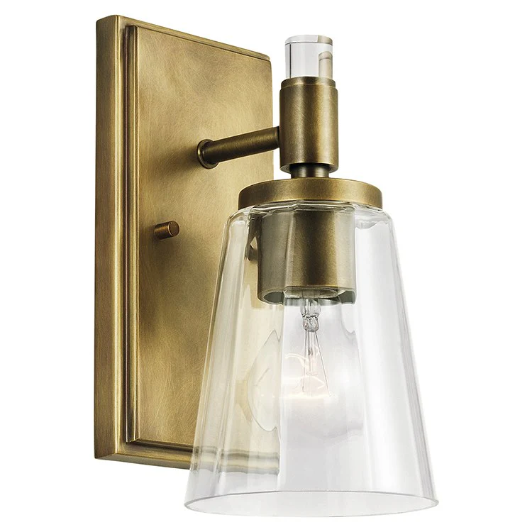 Audrea Single-Light Bathroom Wall Sconce - Frankwebs
