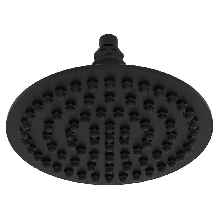 Showerhead Newport Bath 1 Function Ceiling Mount Matte White 9-1/8 Inch 1.8 Gallons per Minute 74 Spray Jets - Frankwebs