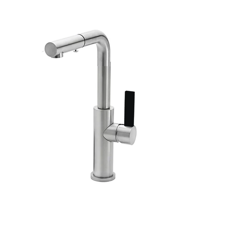Bar Faucet Corsano Prep 1 BFB Series Lever ADA Satin Nickel Pull-Out 1.8 Gallons per Minute - Frankwebs