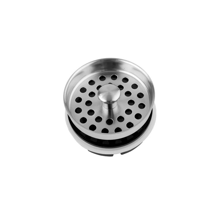 Disposer Strainer with Stopper Oil Rubbed Bronze Brass for Continuous Feed Waste Disposals 3-7/16 Inch - Frankwebs