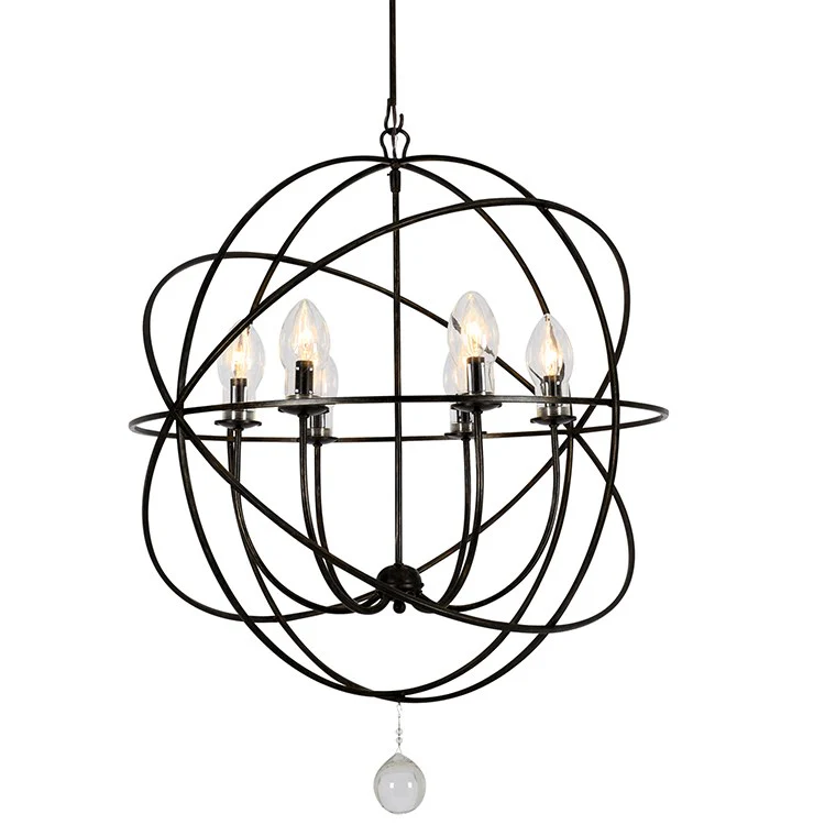 Solaris Six-Light Outdoor Chandelier - Frankwebs