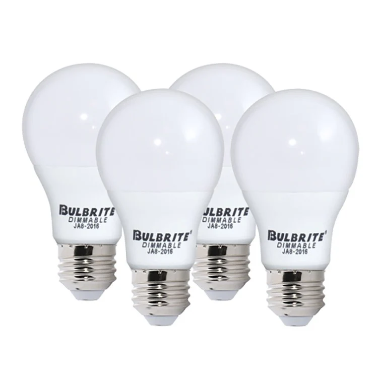 Bulb 9 Watt LED 4 Pack A19 E26 120 Volt - Frankwebs