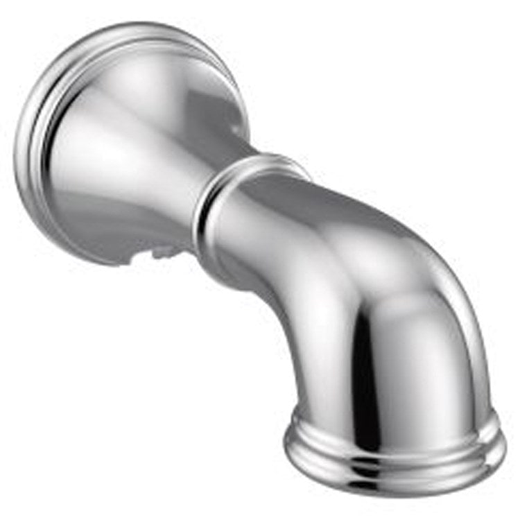 Tub Spout Belfield Non-Diverter Brushed Nickel 7-3/4 Inch Metal - Frankwebs