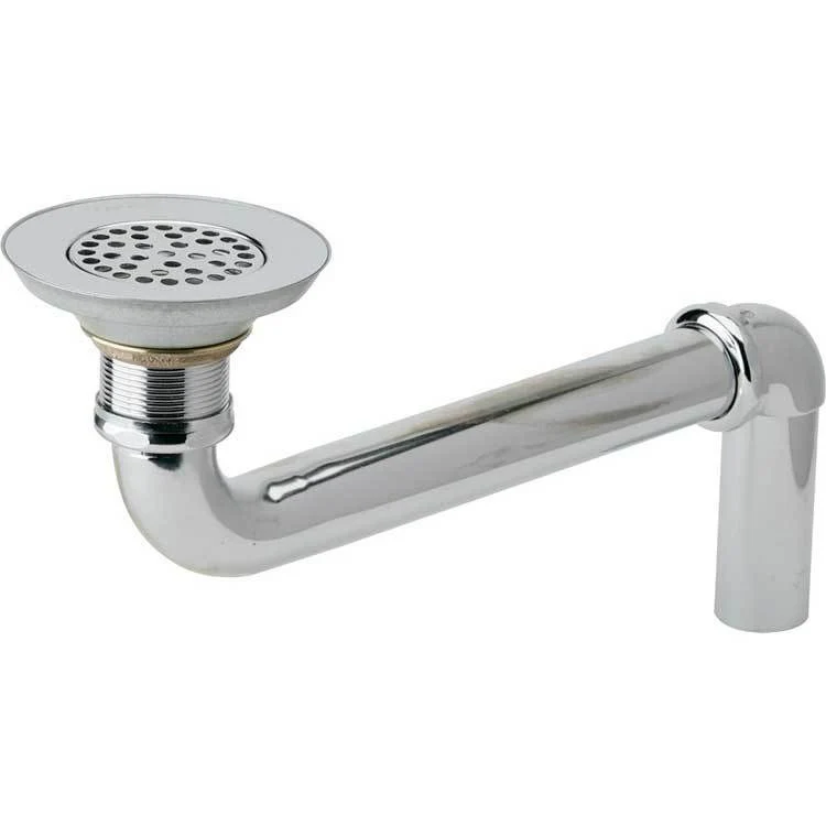 Drain Fitting with Strainer and Tailpiece 16 x 9 Inch Brass 15-4/5 Inch - Frankwebs