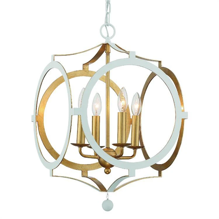 Odelle Four-Light and Chandelier - Frankwebs