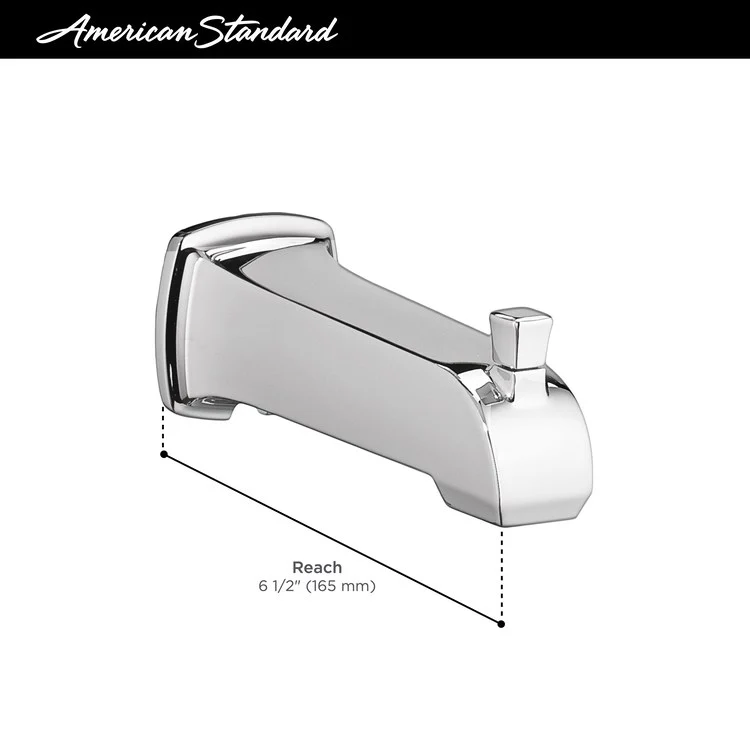 Townsend Wall-Mount Slip-On Diverter Tub Spout - Frankwebs