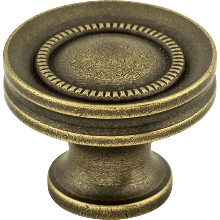 Knob Somerset Button Faced Round Polished Brass Zinc Alloy 1-1/4 Inch 15/16 Inch - Frankwebs