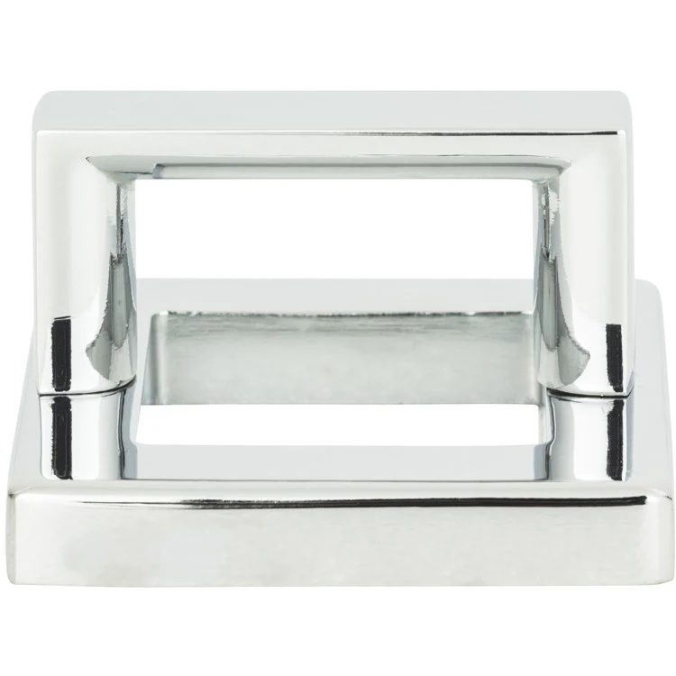 Drawer Pull Atlas Tableau Square Base & Top Brushed Nickel Zinc Alloy 1-7/16 Inch - Frankwebs