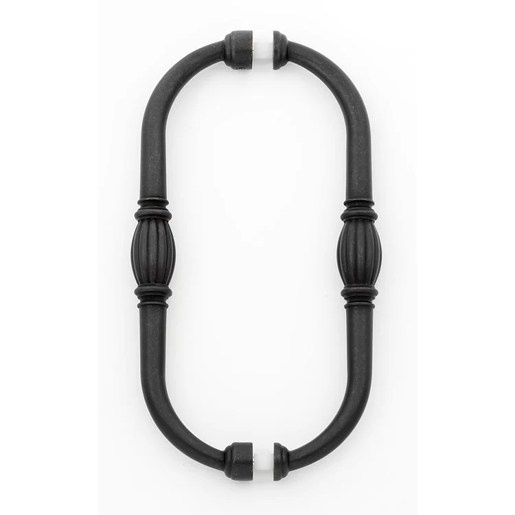 Pull Tuscany Back to Back Antique English Matte Brass 8 Inch 8-3/4 Inch 1-5/8 Inch - Frankwebs