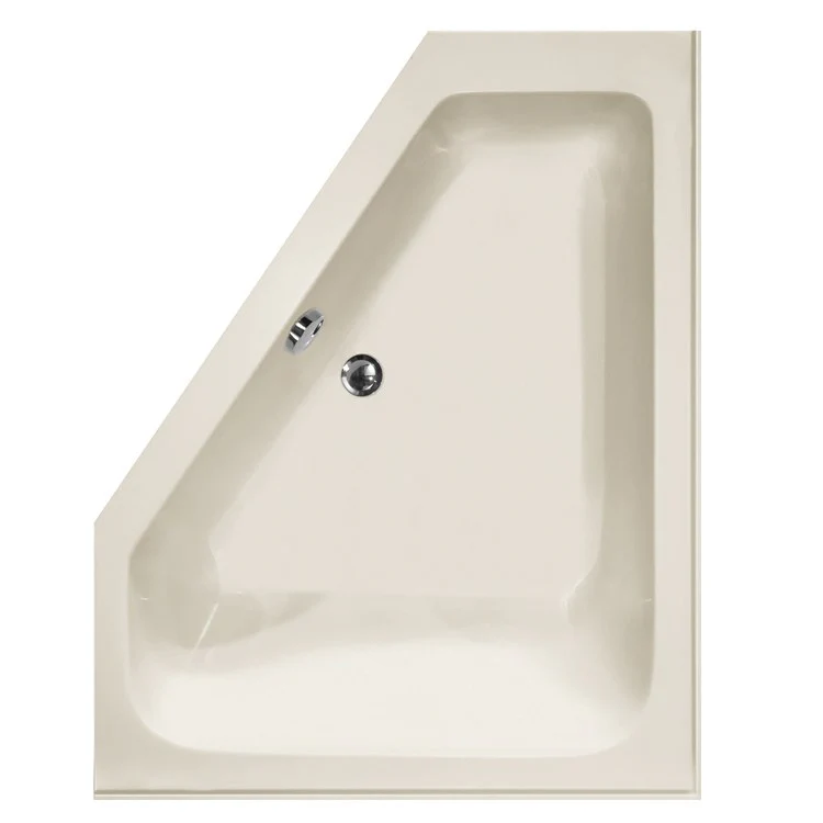 Soaking Tub Designer Collection Courtney 60 x 48 Inch Tub Only Tub Only Left Hand Biscuit Acrylic - Frankwebs
