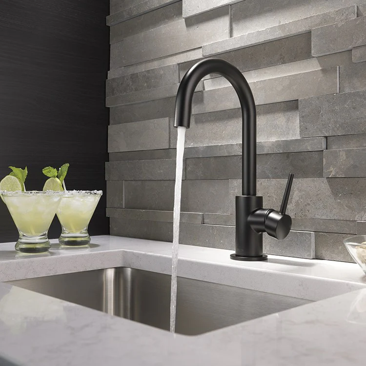 Contemporary Single Handle Bar/Prep Faucet - Frankwebs